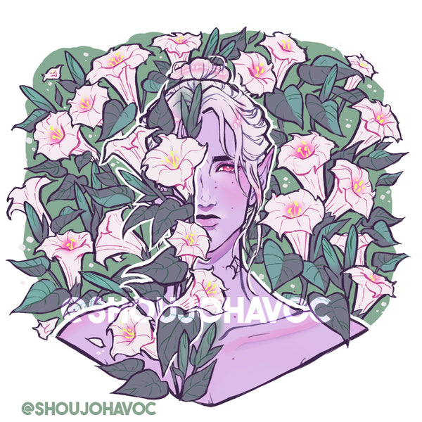 BG3 Baldur's Gate Botanical Stickers