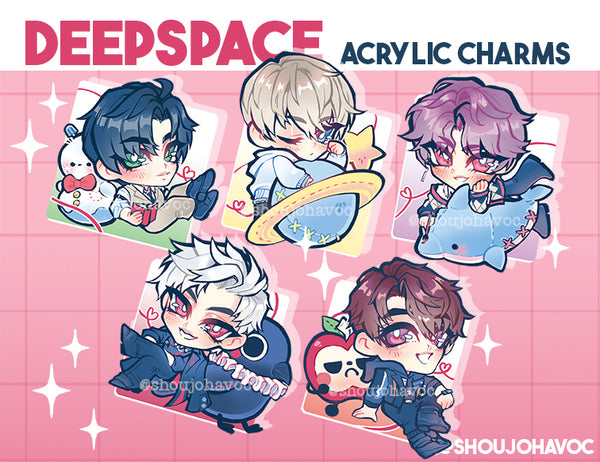 Love + Acrylic Charms