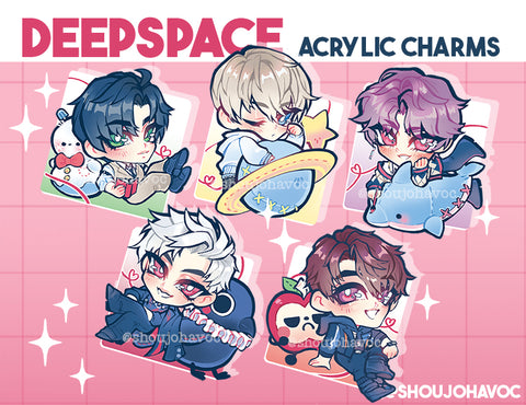 Love + Acrylic Charms