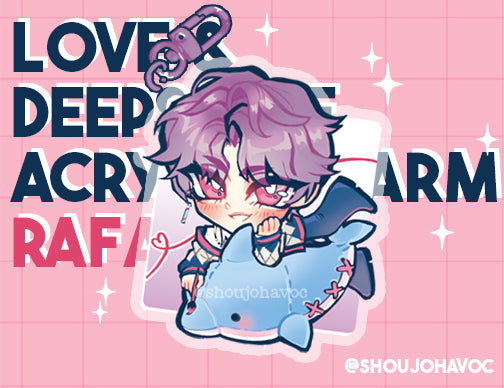 Love + Acrylic Charms