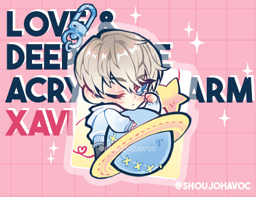 Love + Acrylic Charms