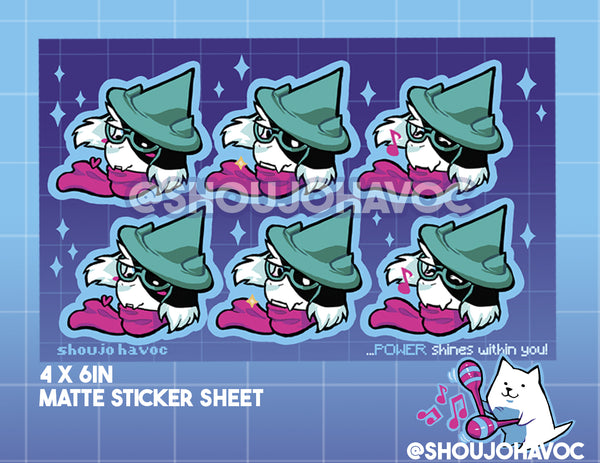 Deltarune Sticker Sheets