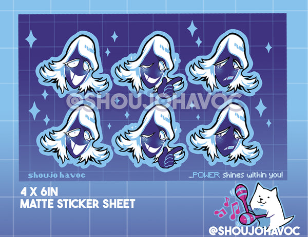 Deltarune Sticker Sheets