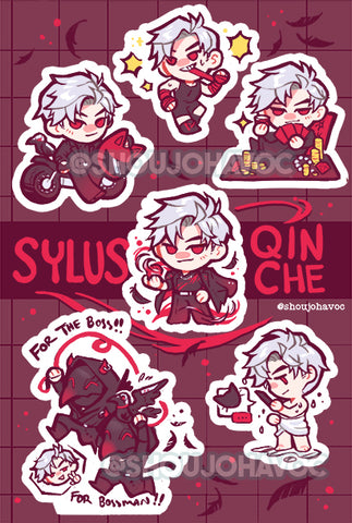 Love + Sylus Sticker Sheet