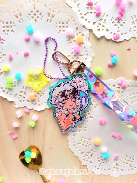 FFXIV Ice Cream Trust Keychains