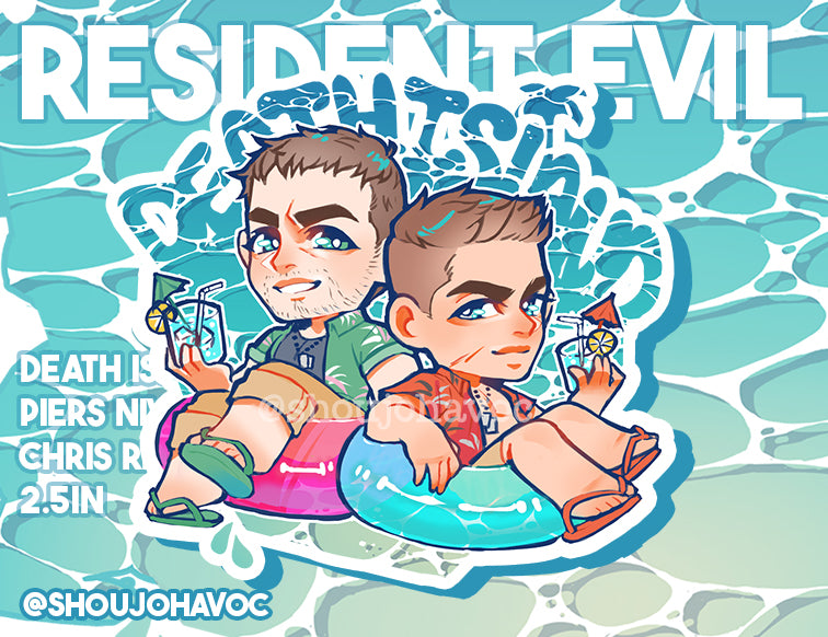 Resident Evil Death Island NivanField Vacay Charm