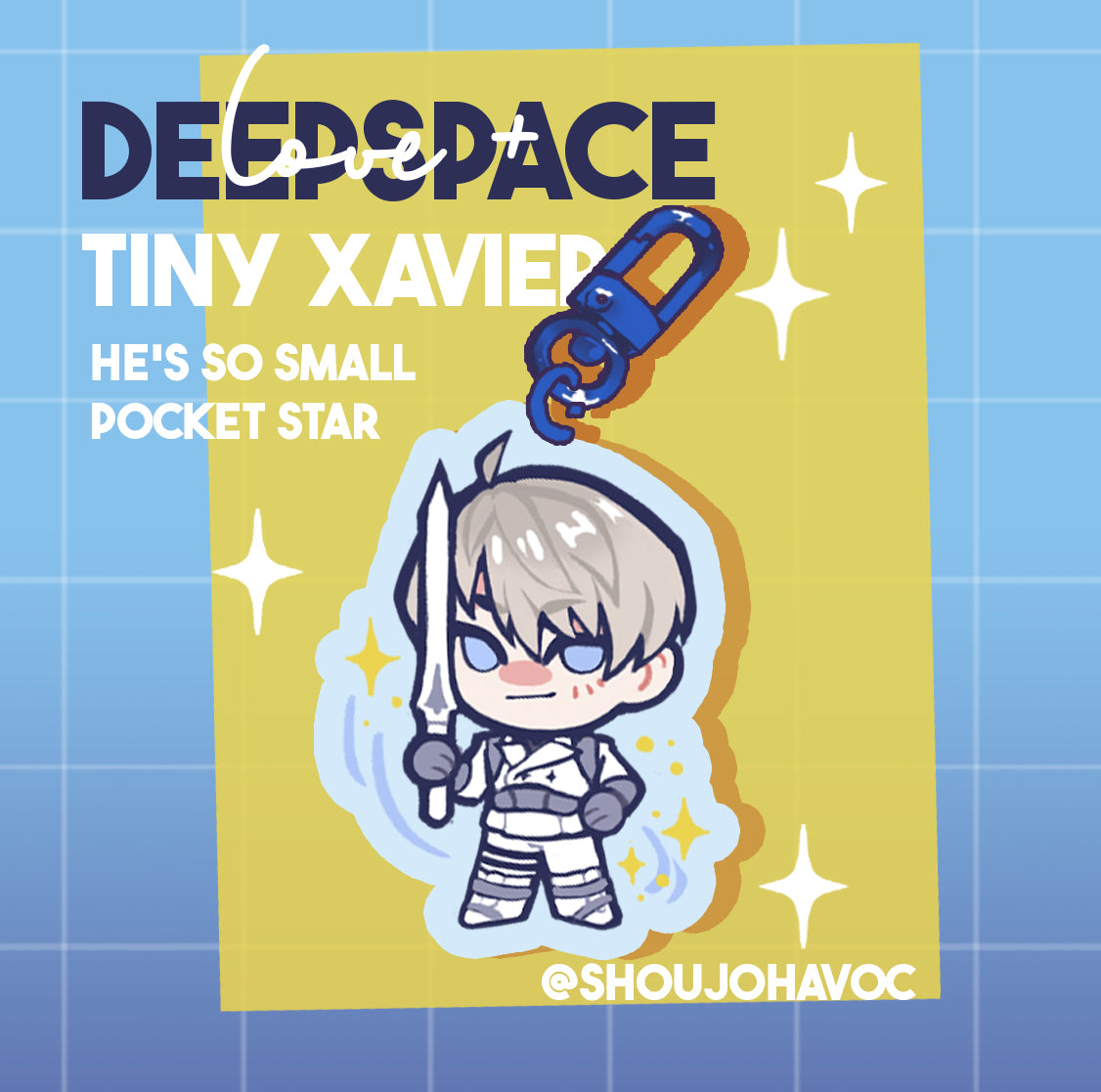 Love + Xavier TIny Charm