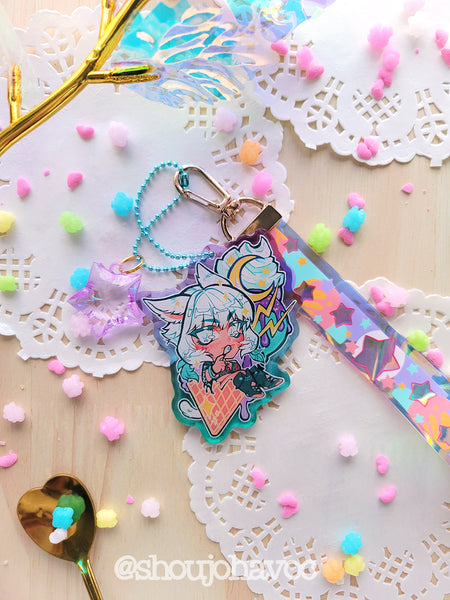 FFXIV Ice Cream Trust Keychains
