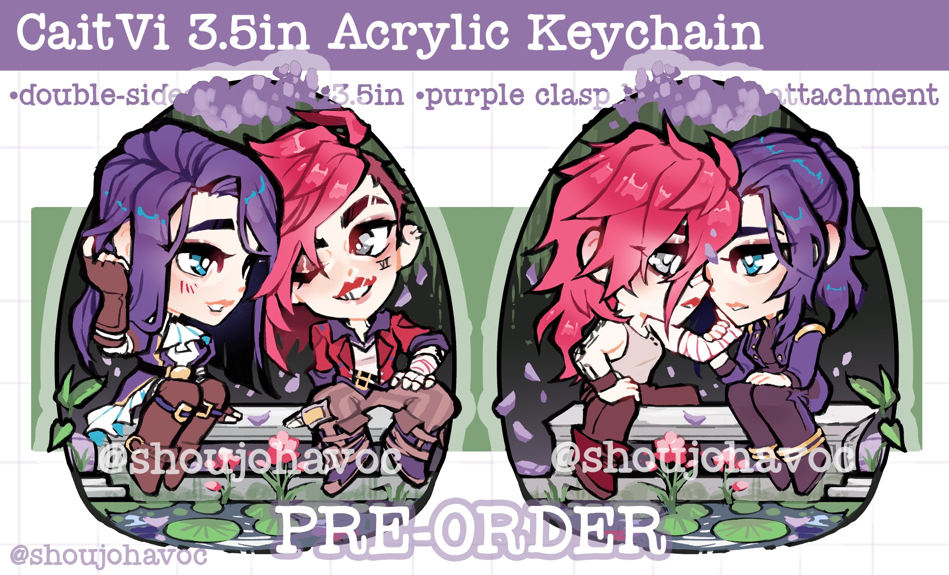 PRE-ORDER Arcane Keychain CAITVI