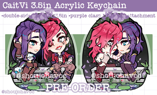 PRE-ORDER Arcane Keychain CAITVI