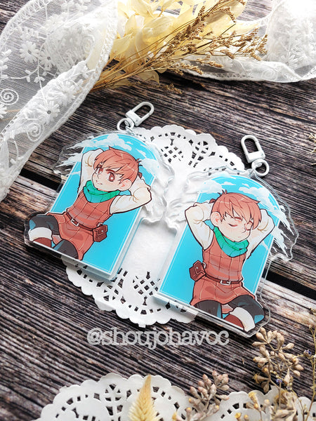 Delicious in Dungeon (Dunmeshi) Sleepy Keychains