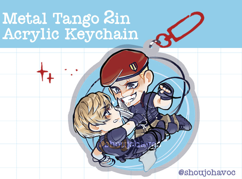 Metaltango Resident Evil 4 Krauser and Leon Charm