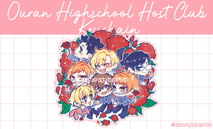 Ouran Highschool Host Club Keychain