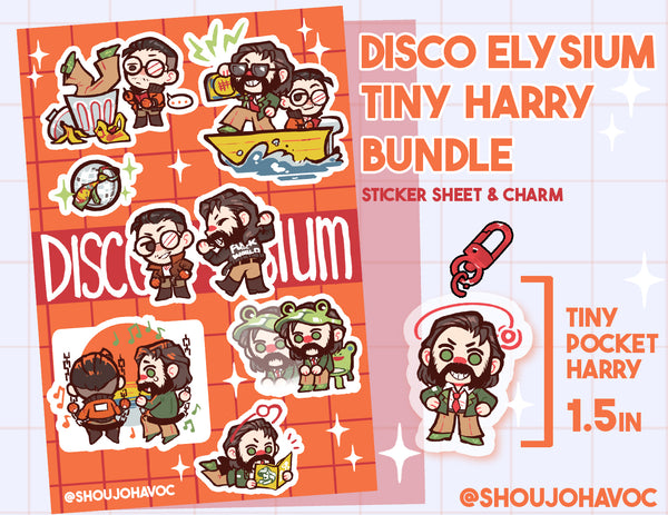 Disco Elysium Tiny Harry Bundle