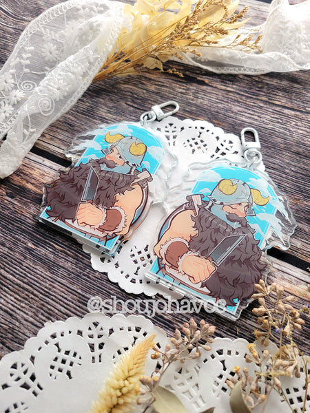 Delicious in Dungeon (Dunmeshi) Sleepy Keychains