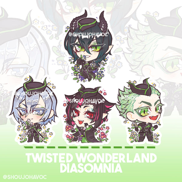 Twisted Wonderland Standees Masterlist