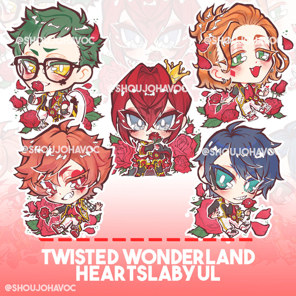 Twisted Wonderland Standees Masterlist