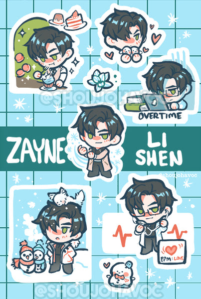 Love + Sticker Sheet Masterlist