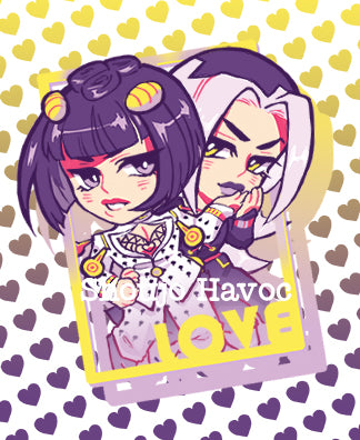 JJBA BruAbba LOVE Charm