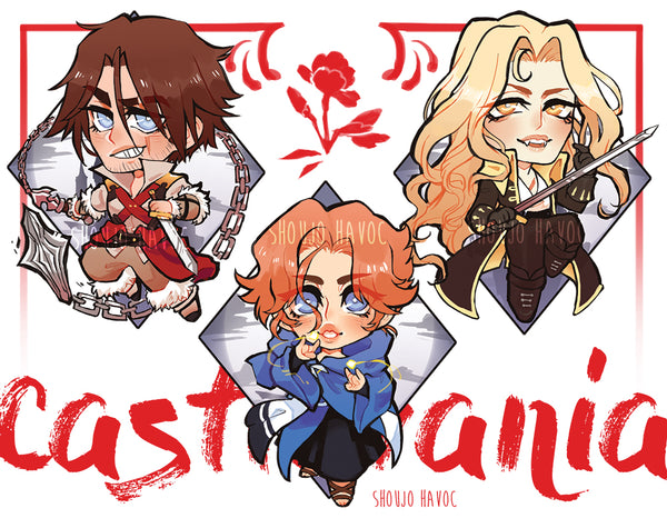 Castlevania Acrylic Charms