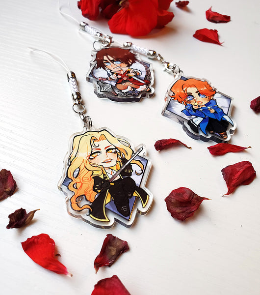 Castlevania Acrylic Charms