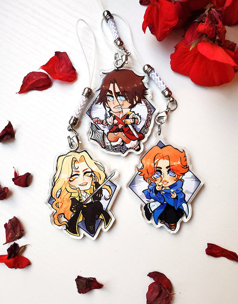 Castlevania Acrylic Charms