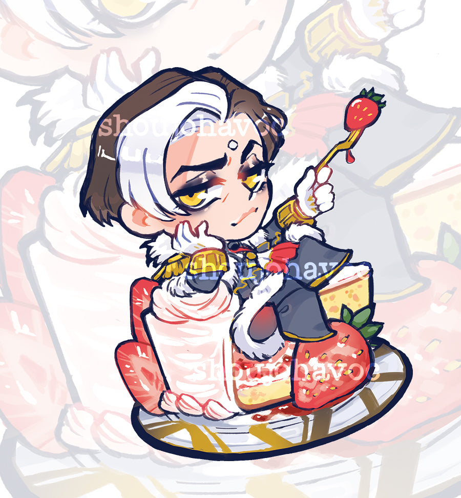 FFXIV Emet-Selch Cake Charm