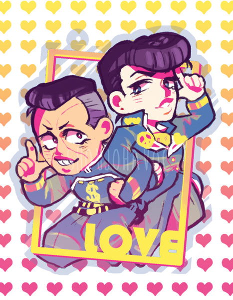 JJBA LOVE Charms