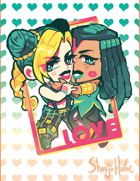 JJBA LOVE Charms