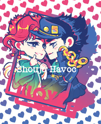 JJBA JotaKak LOVE Charm