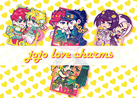 JJBA LOVE Charms