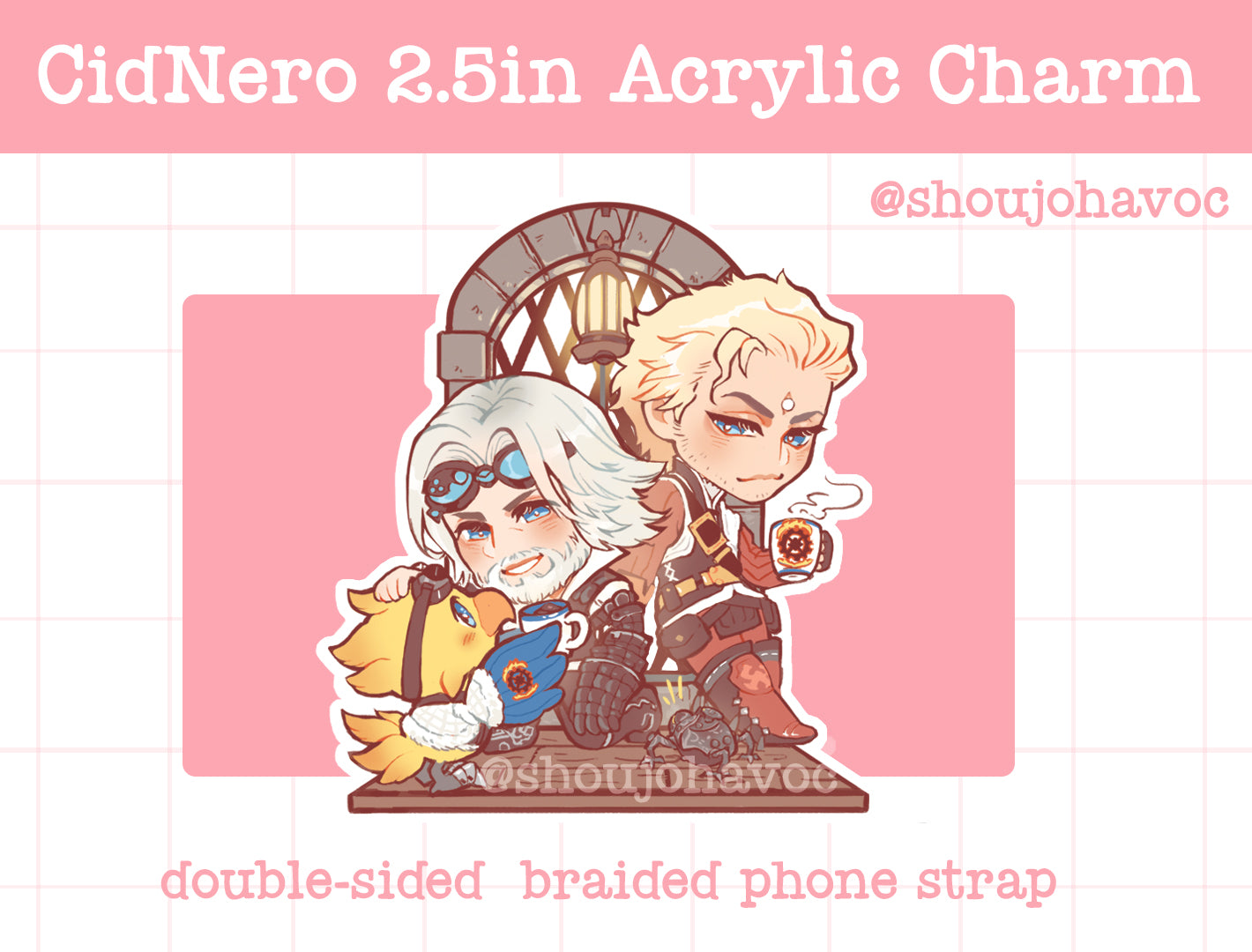 CidNero Acrylic Charm