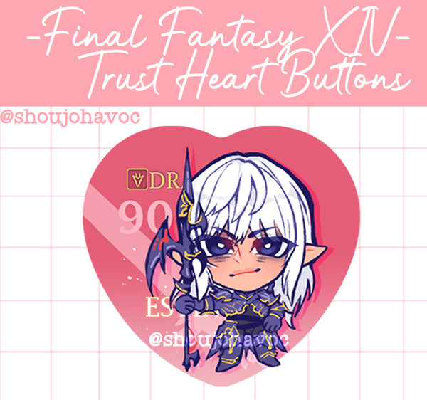 FFXIV Trust Heart Buttons