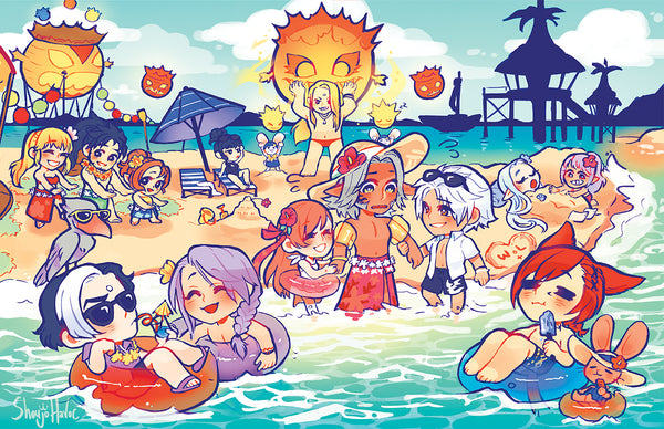 FFXIV Moonfire Faire Large Prints