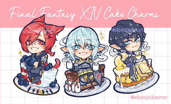 FFXIV Cake Charms PART 2