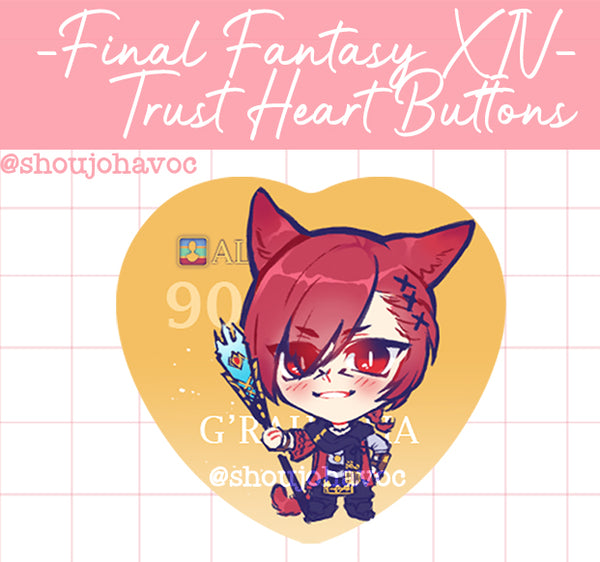 FFXIV Trust Heart Buttons