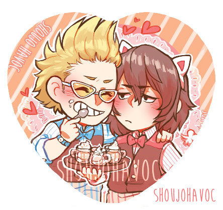 Cafe! EraserMic Heart Button