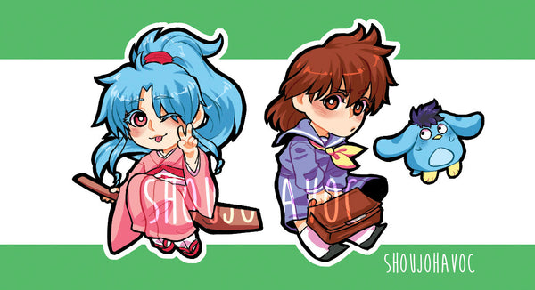 VINYL YuYu Hakusho Stickers