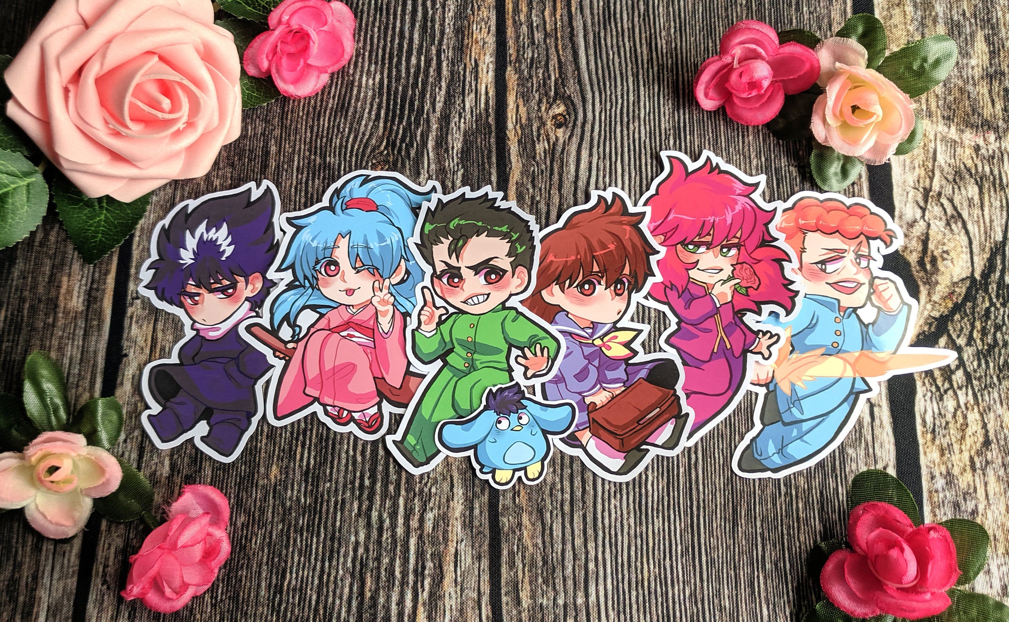 VINYL YuYu Hakusho Stickers