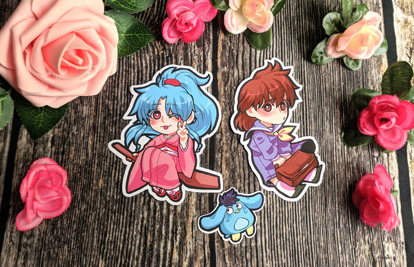 VINYL YuYu Hakusho Stickers