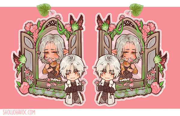 BUNDLE ThanUri Sticker Sheet and Acrylic Charm