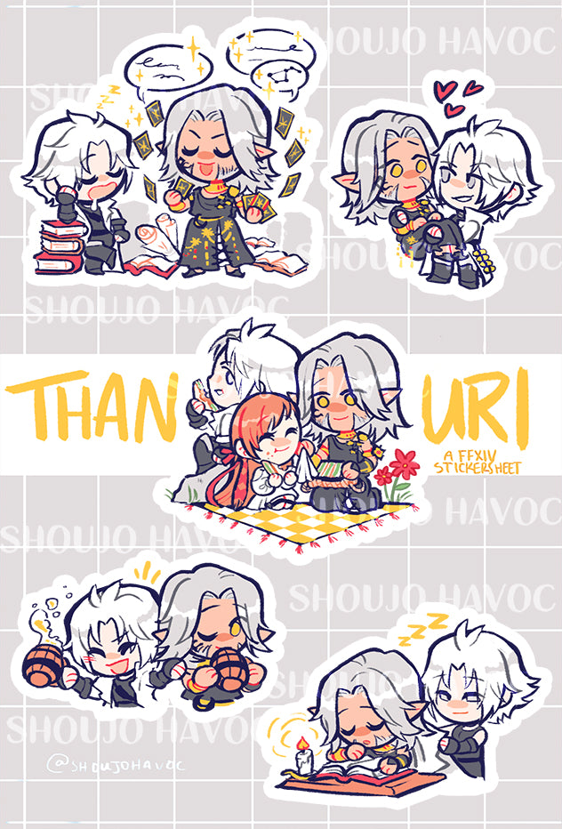 ThanUri Vinyl Sticker Sheet