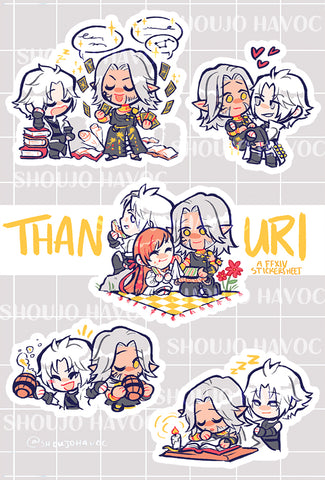 ThanUri Vinyl Sticker Sheet