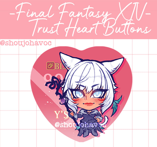 FFXIV Trust Heart Buttons